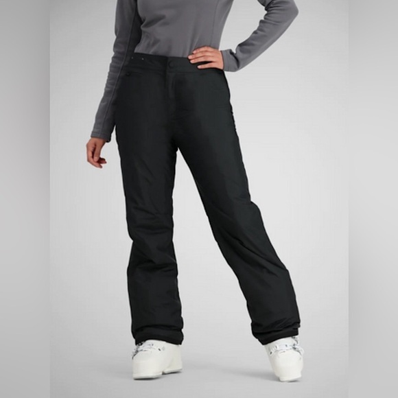 🔥 NWOT Obermeyer Women's Sugarbush Snow Pants Black size 14 - Picture 2 of 13